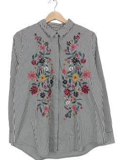 Langarmhemd Größe 38-Comma New