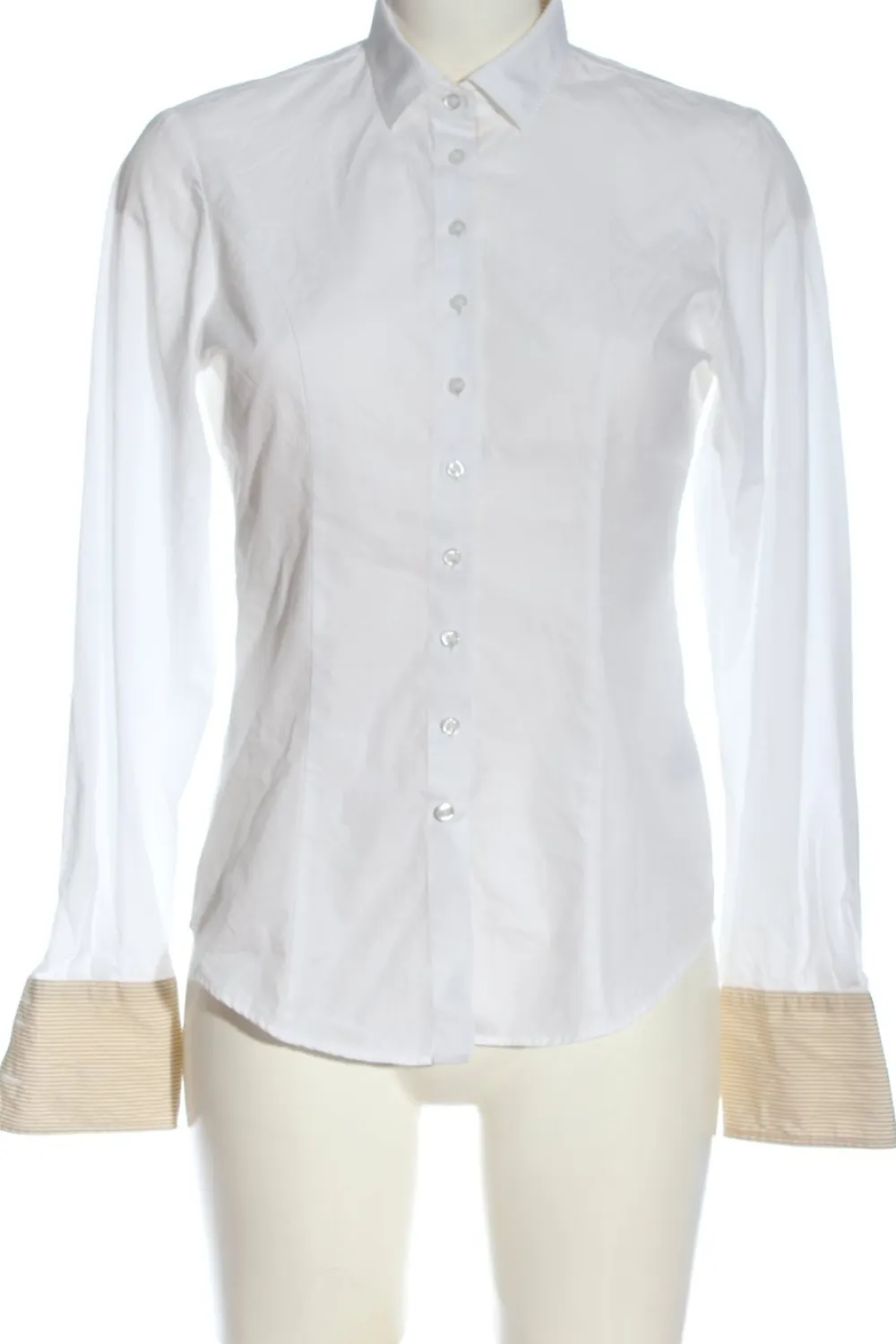 Hemden>TM Lewin Langarmhemd Größe 36 weiß