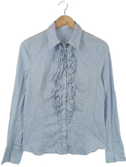 Hemden>St. emile Langarmhemd Größe 40 blauweiß