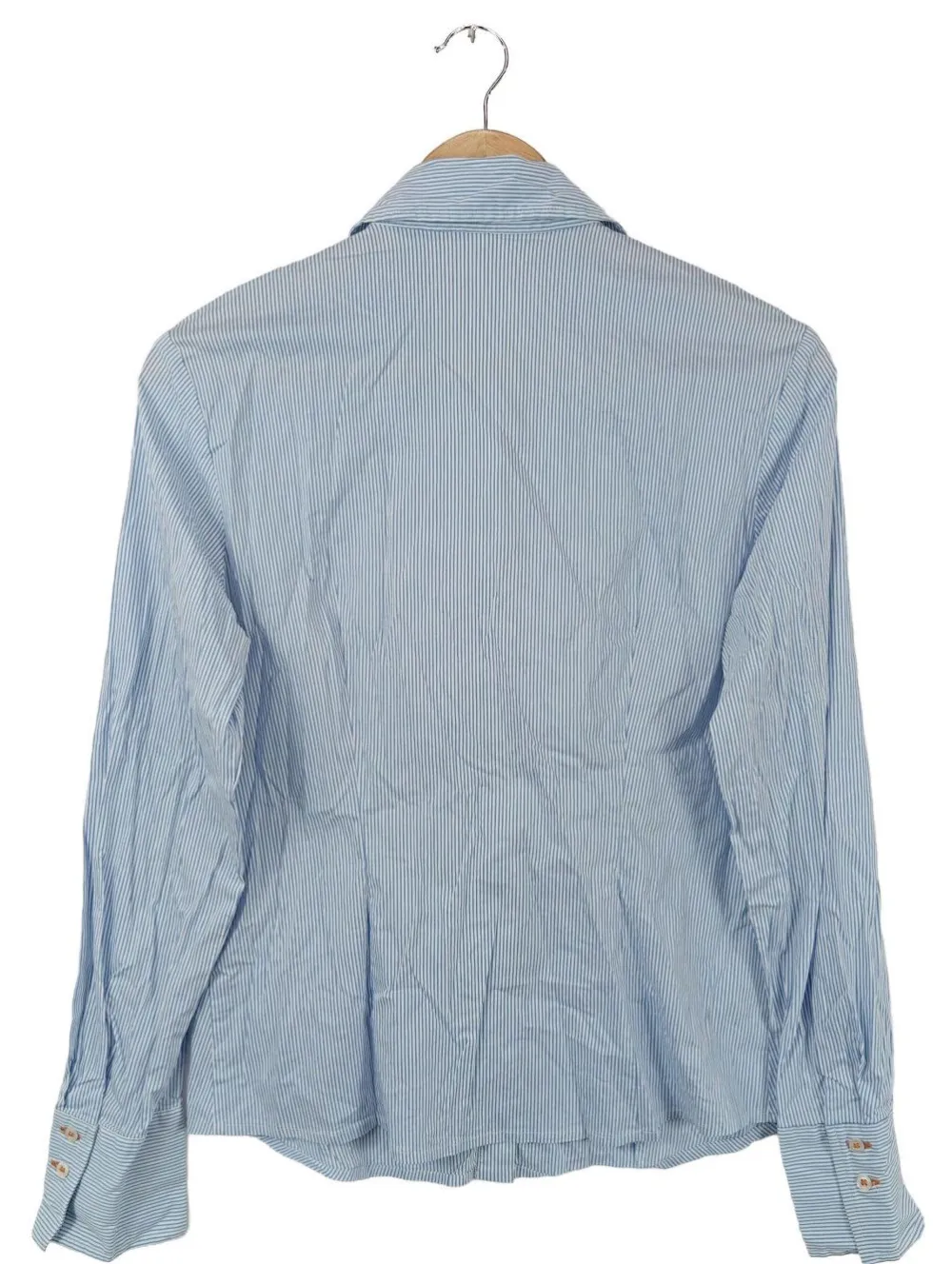 Hemden>St. emile Langarmhemd Größe 40 blauweiß