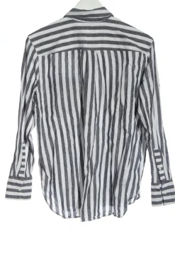 Hemden>H&M L.O.G.G. Langarmhemd Größe 38 weißschwarz