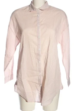 Hemden>Stradivarius Langarmhemd Größe 38 pink