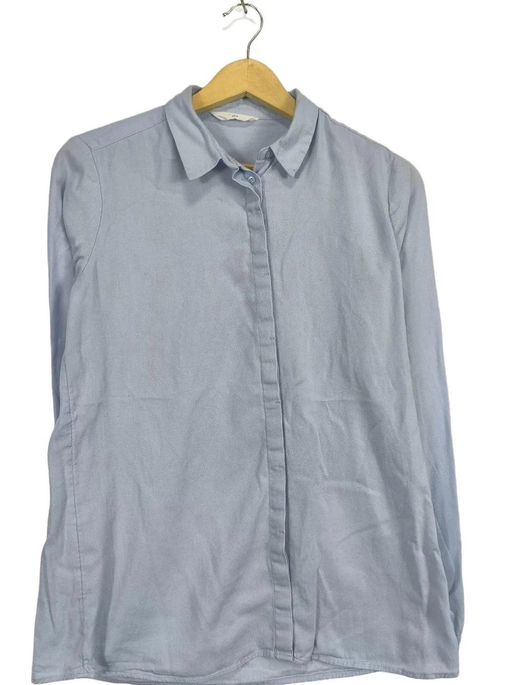 Hemden>Yaya Langarmhemd Größe 34 blau