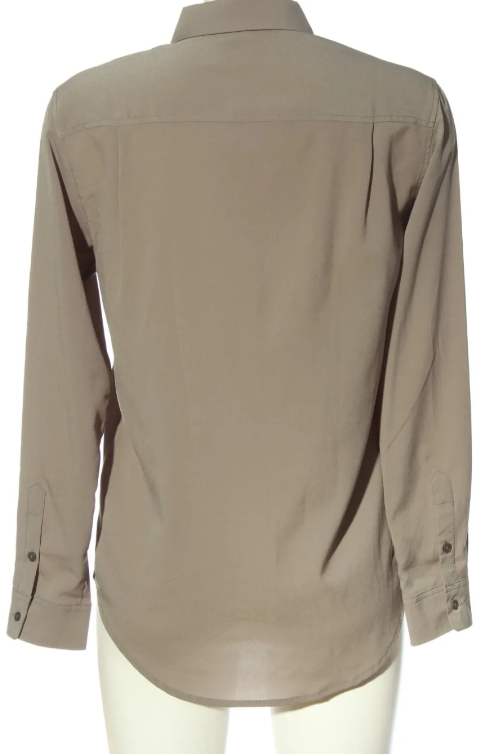 Hemden>Mango Langarmhemd Größe 34 braun