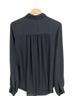 Hemden>H&M Langarmhemd Größe 38 schwarz