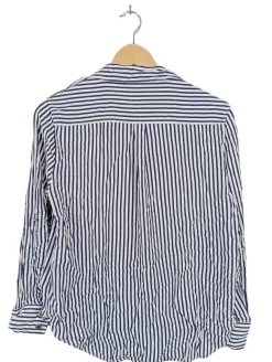 Hemden>Amisu Langarmhemd Größe 38 blauweiß