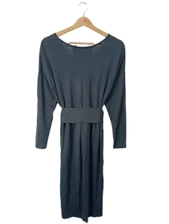 Kleider>Stefanel Langarmkleid Größe 34 hellgrau