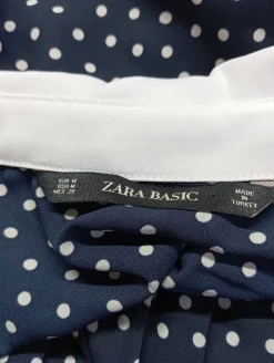 Langarmkleid Größe 38-Zara Basic Discount