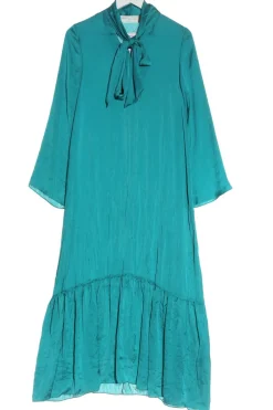 Kleider>katia giannini Langarmkleid Größe 42 türkis