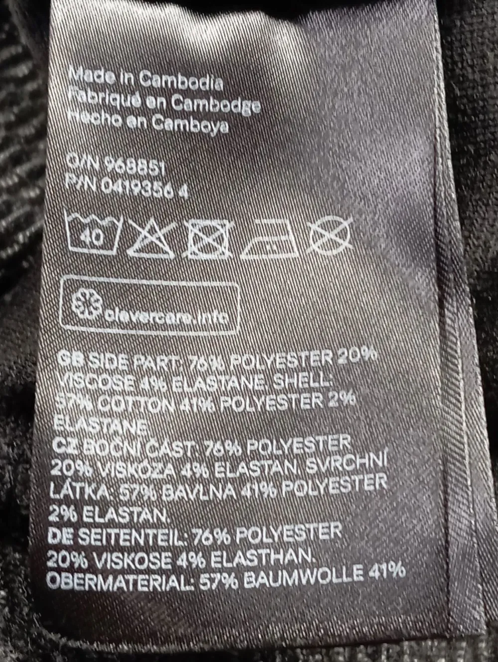 Kleider>H&M Divided Langarmkleid Größe 36 schwarzweiß