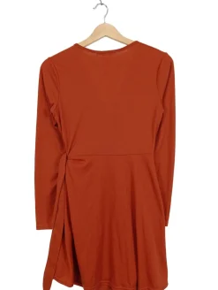 Kleider>Boohoo Langarmkleid Größe 40 rot