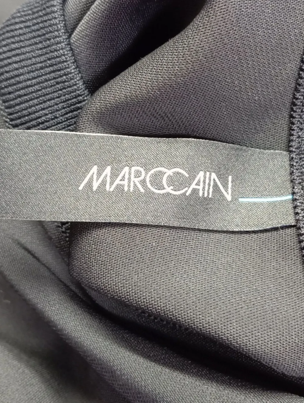 Kleider>Marc Cain Langarmkleid Größe 40 schwarz