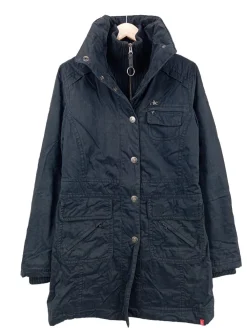 Jacken>edc Lange Jacke Größe 38 schwarz