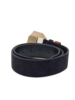 Gürtel>Windsmoor Ledergürtel schwarzhellorange