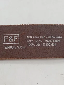 Ledergürtel Größe 80-F&F Online