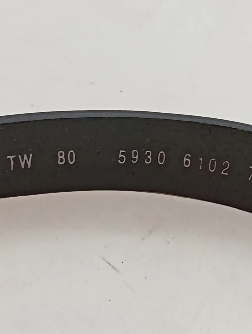 Gürtel>Vanzetti Ledergürtel Größe 80 schwarz