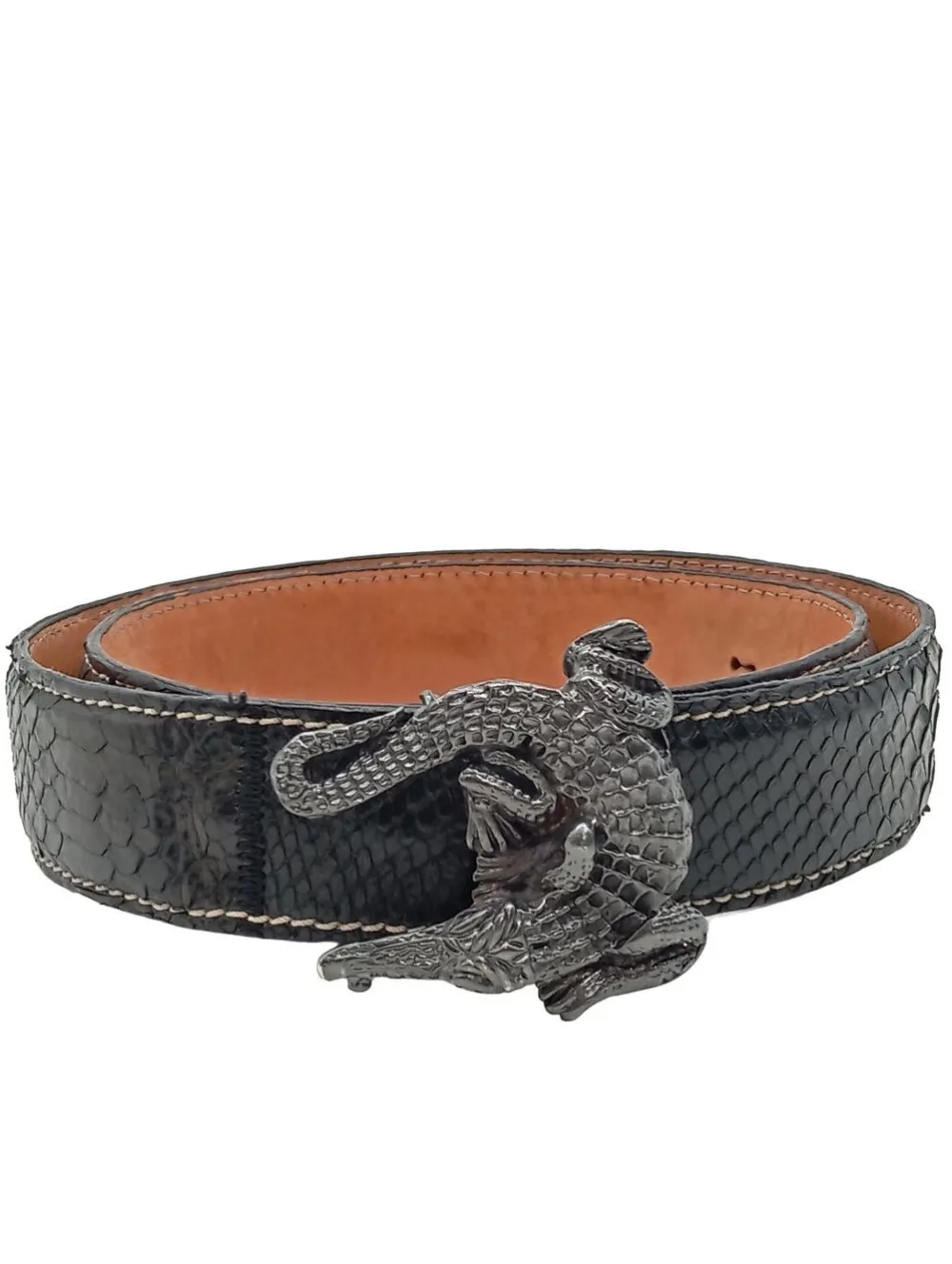 Gürtel>Reptileu2019s House Ledergürtel Größe 85 schwarz