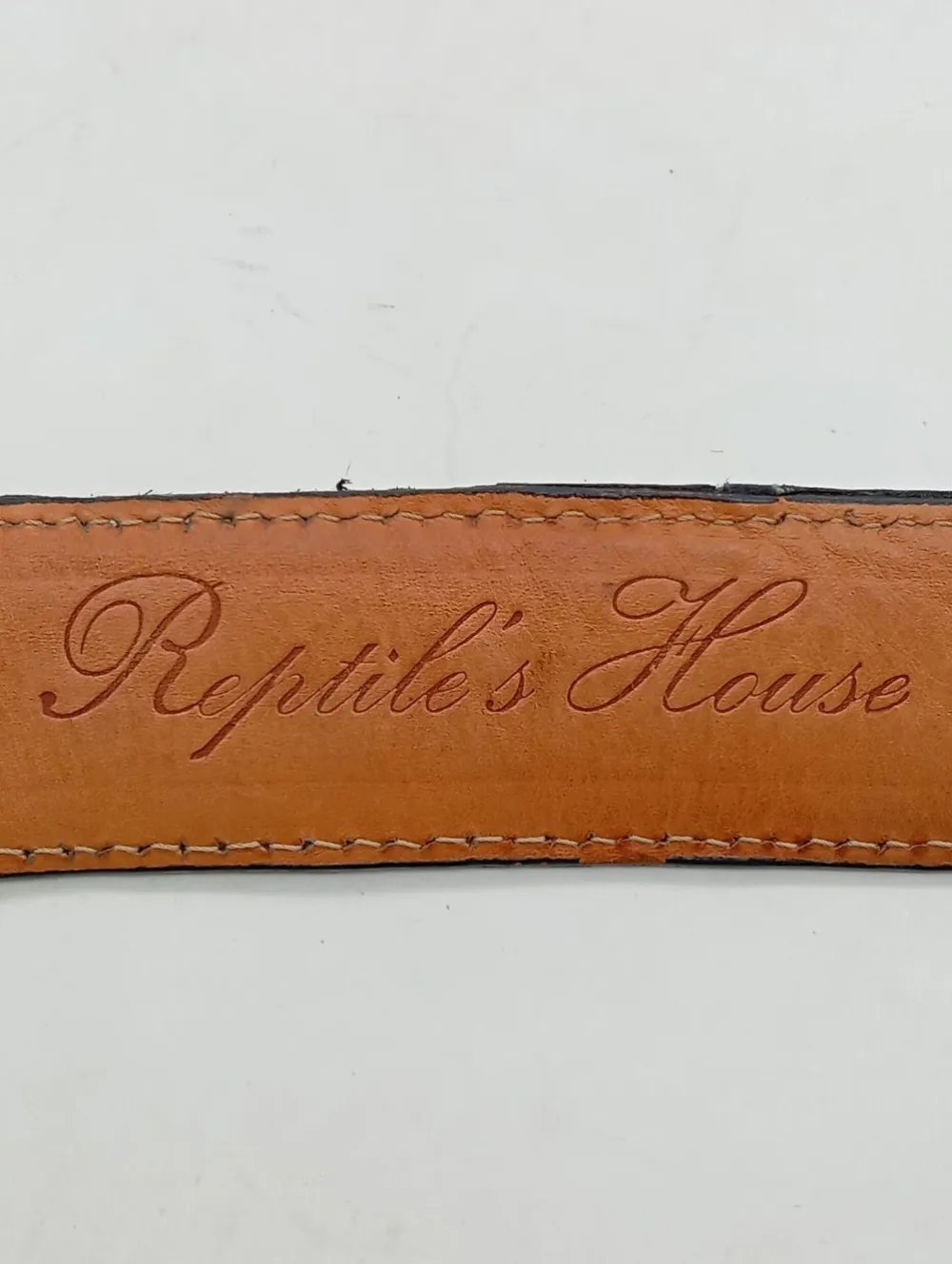 Gürtel>Reptileu2019s House Ledergürtel Größe 85 schwarz