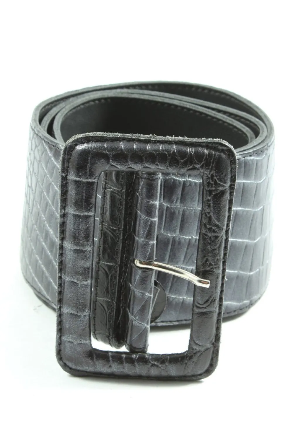 Gürtel>Carlo Colucci Ledergürtel Größe 85 schwarz