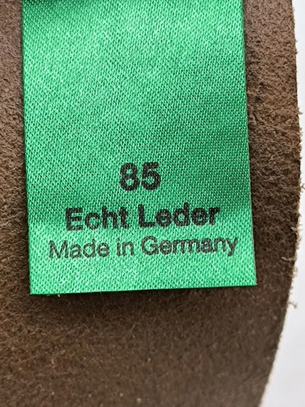 Gürtel>lowen herz Ledergürtel Größe 85 braun