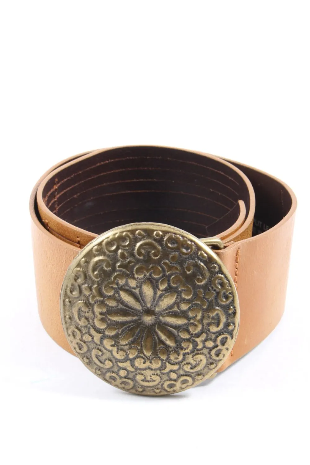 Gürtel>Trussardi Ledergürtel Größe 75 hellorange