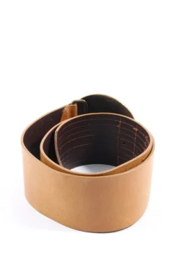 Gürtel>Trussardi Ledergürtel Größe 75 hellorange