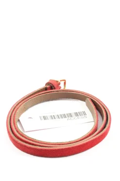 Gürtel>Azone Ledergürtel Größe 90 rot