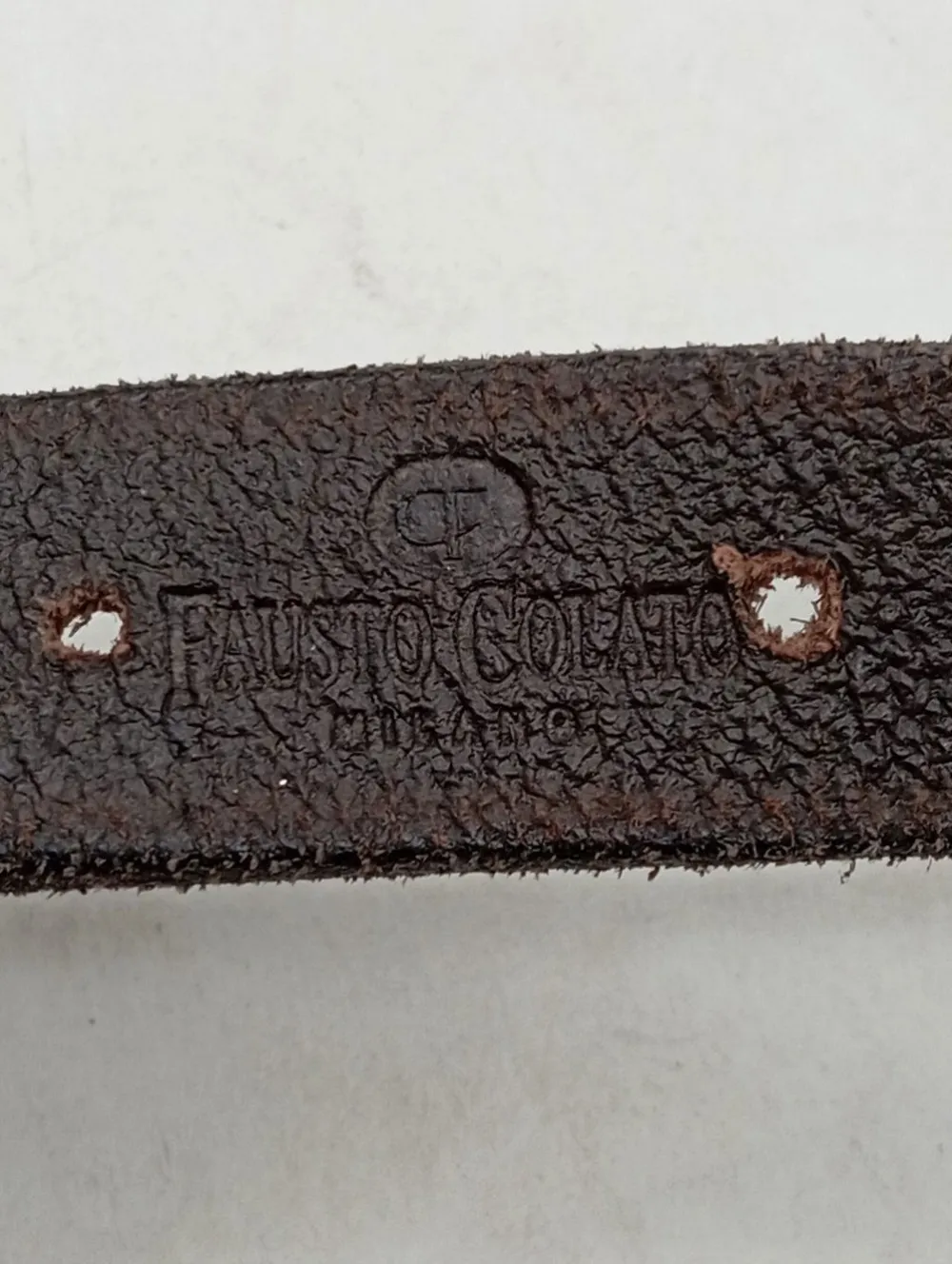 Gürtel>Fausto colato Ledergürtel Größe 90 schwarz