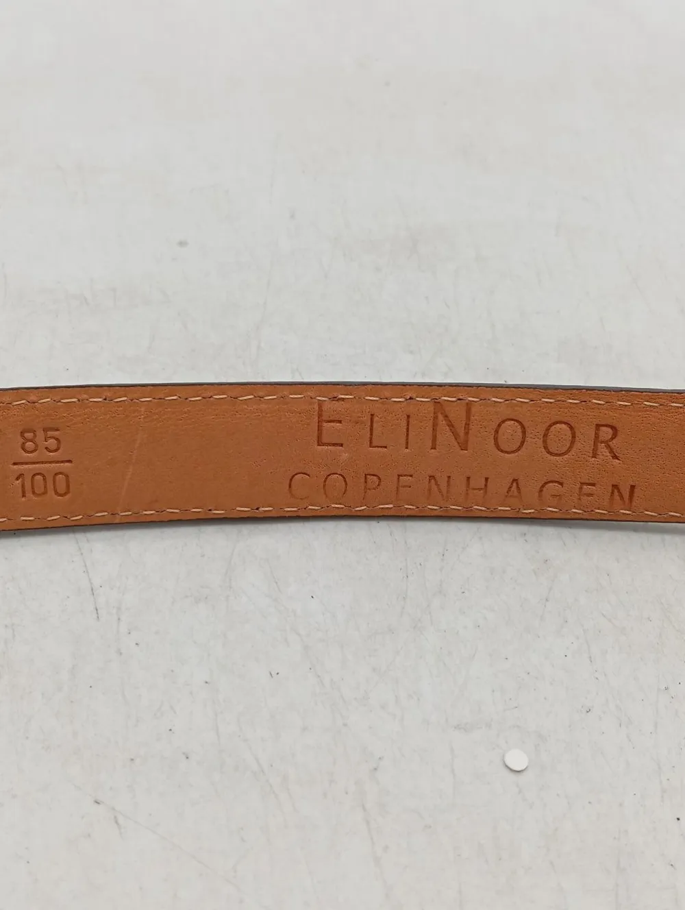 Ledergürtel Größe 85-EliNooR copenhagen Discount