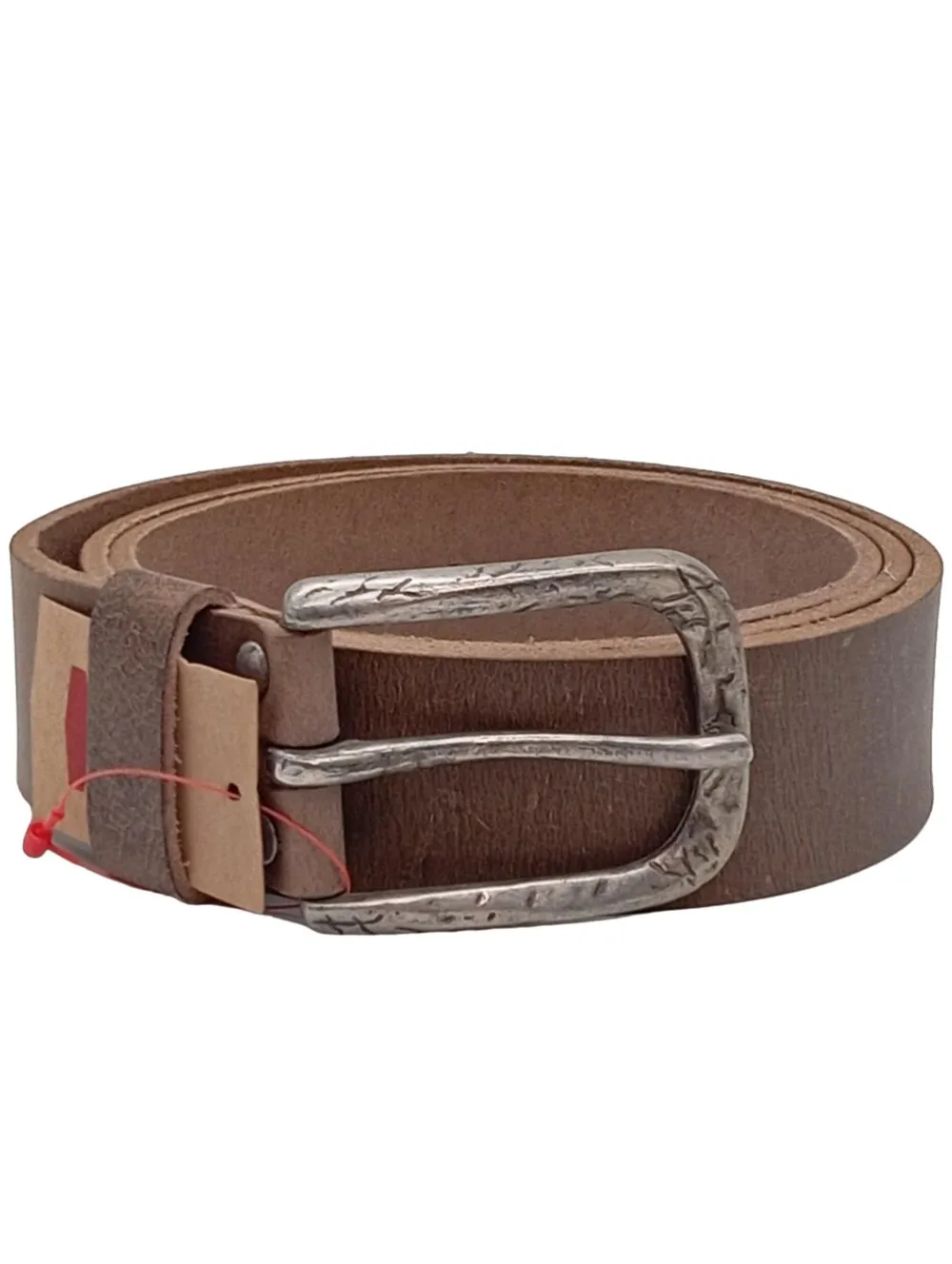 Gürtel>CROSS JEANS Ledergürtel Größe 105 braun