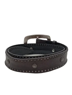 Gürtel>Sergio Gavazzeni Ledergürtel Größe 80 braun