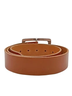 Gürtel>Tom Tailor Ledergürtel Größe 90 hellorange