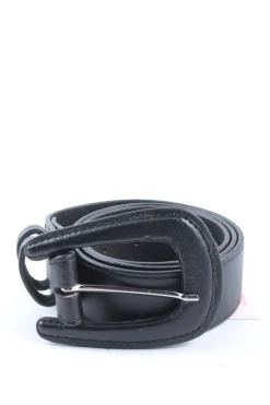 Gürtel>Zero Lederimitatgürtel Größe 100 schwarz