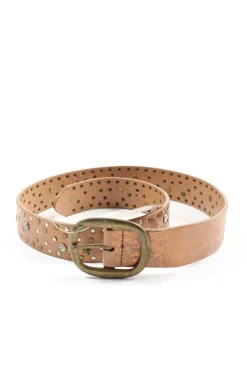 Gürtel>bpc bonprix collection Lederimitatgürtel Größe 70 braunhellgrau