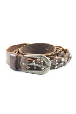 Gürtel>SDV Lederimitatgürtel Größe 80 braun