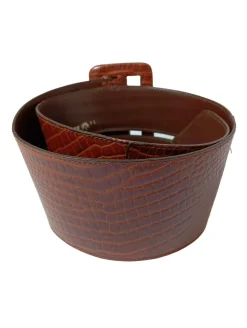 Lederimitatgürtel Größe 80-Adolf Best