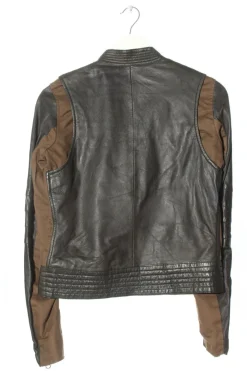Jacken>Clements Ribeiro Lederjacke Größe 38 schwarzbraun