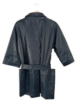 Mäntel>new star Ledermantel Größe 40 schwarz