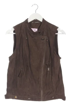 Westen>Promod Lederweste Größe 38 braun