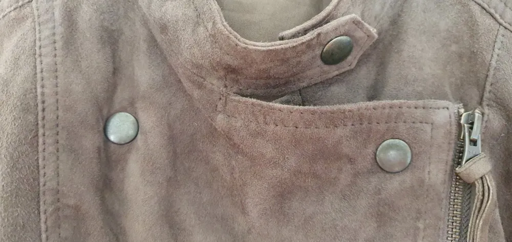 Westen>Promod Lederweste Größe 38 braun