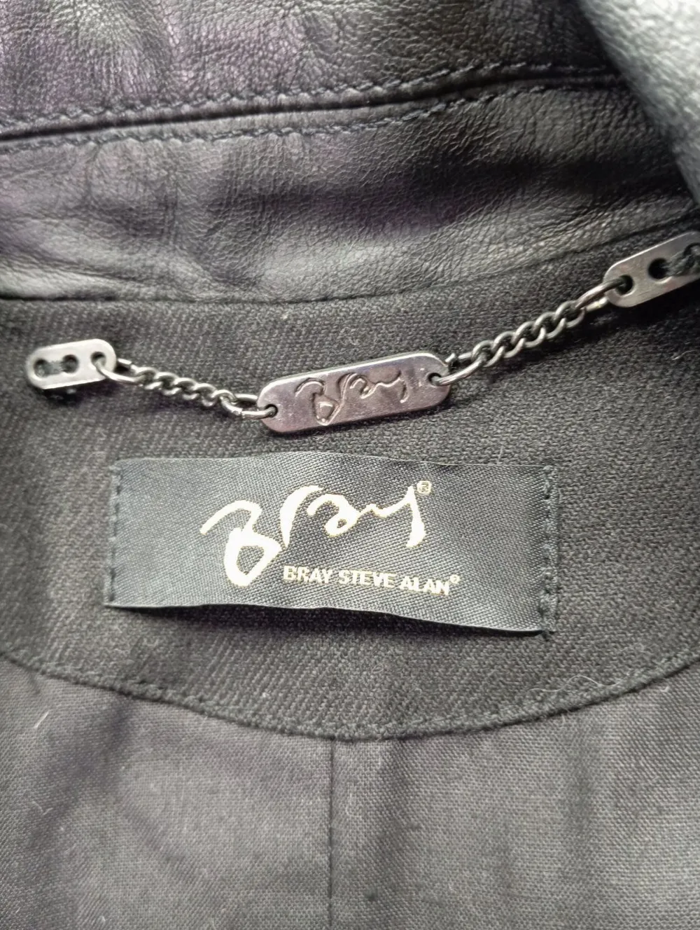 Lederweste Größe 38-Bray Steve Alan Sale