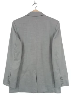 Blazer>H&M Long-Blazer Größe 34 hellgrau