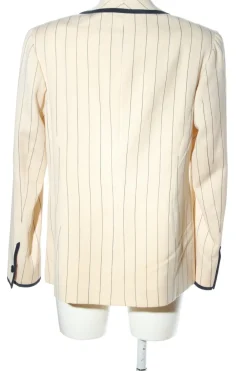 Blazer>Hu00fcbner Haute Couture Long-Blazer Größe 38 wollweiß