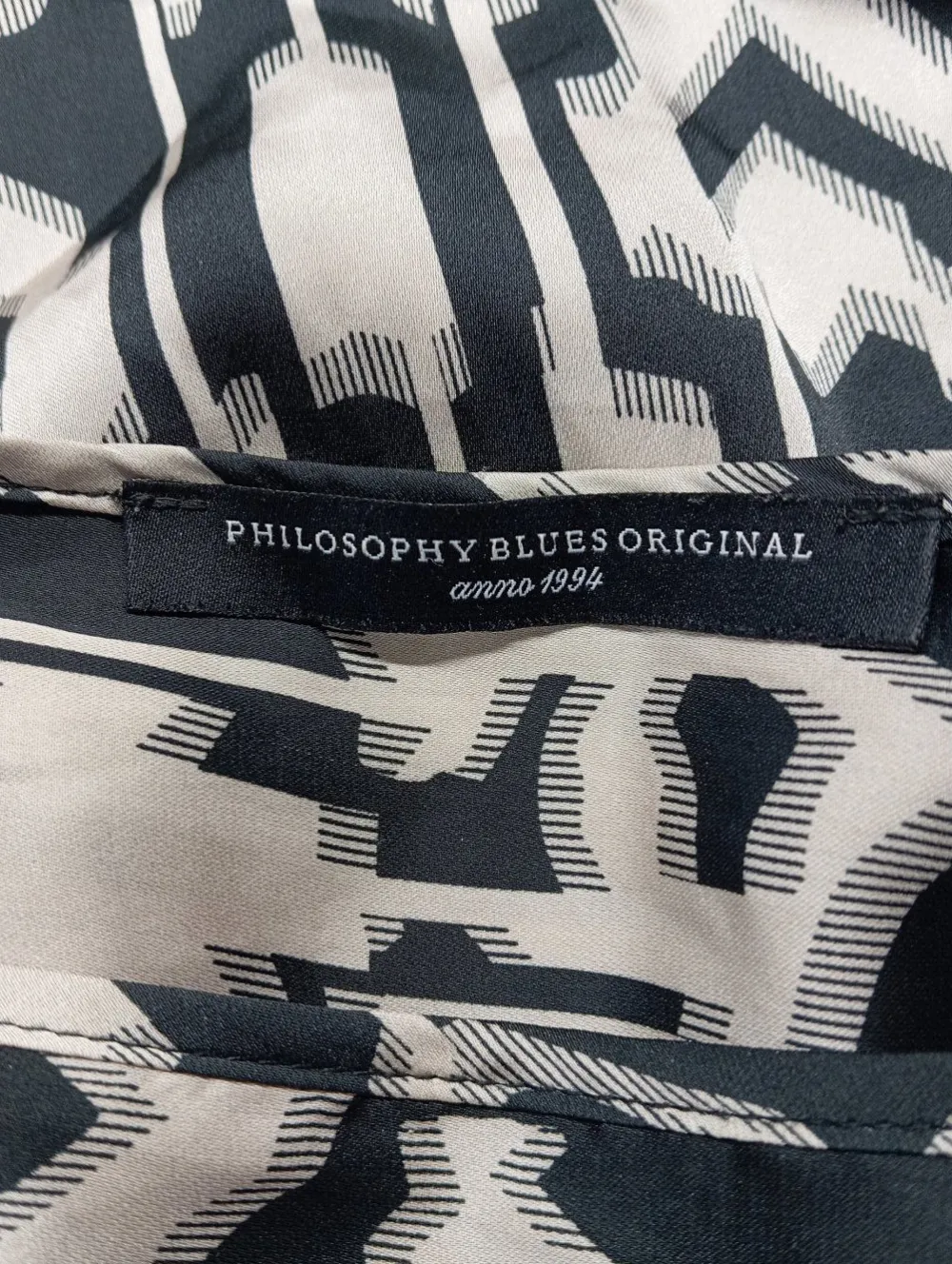 Long-Bluse Größe 40-Philosophy Blues Original Online