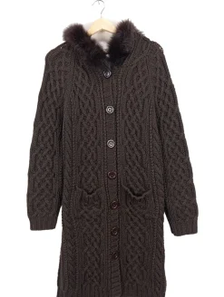 Pullover>pumpkin Longpullover Größe 38 braun