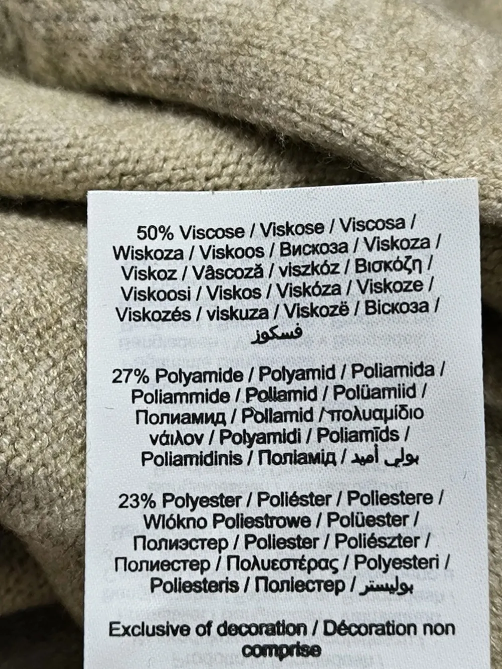 Pullover>Vila Longpullover Größe 34 khaki