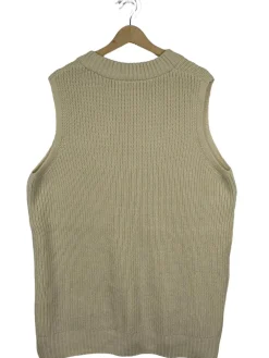 Pullunder>H&M Divided Longpullunder Größe 38 wollweiß