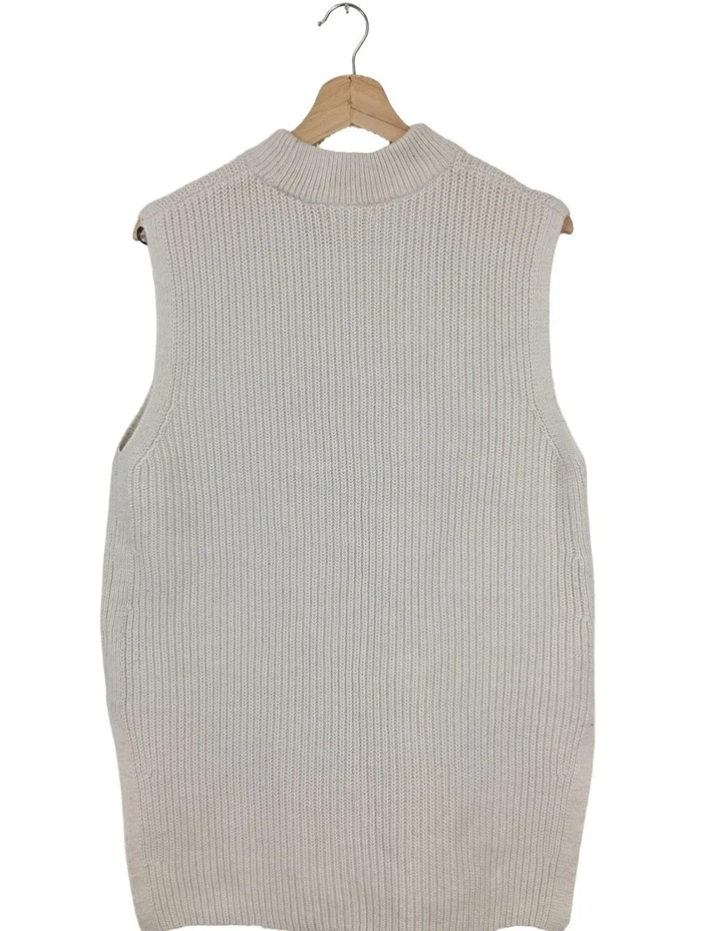 Pullunder>H&M Longpullunder Größe 34 wollweiß