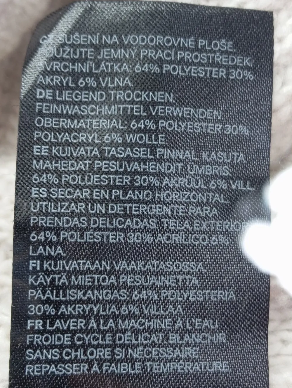 Pullunder>H&M Longpullunder Größe 34 wollweiß