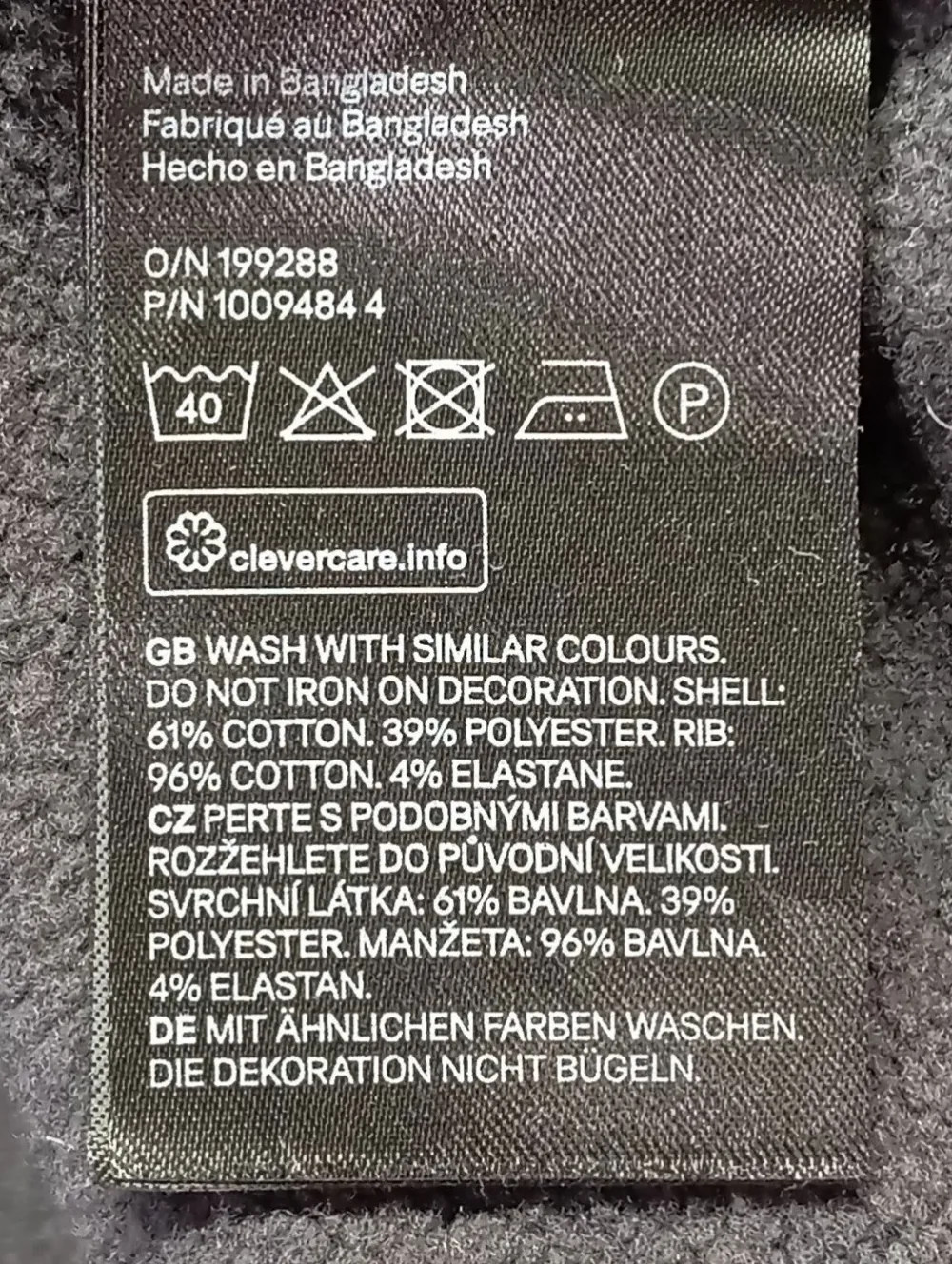 Pullunder>H&M Divided Longpullunder Größe 40 schwarz
